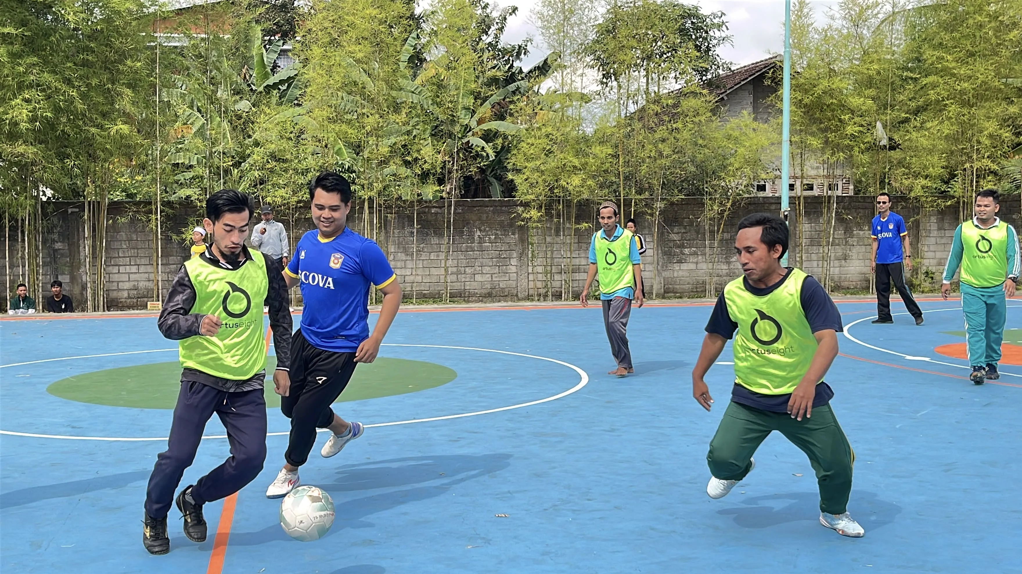 SEMARAK KECERIAAN LOMBA 17 AGUSTUS  DI MTS MABADI`UL IHSAN